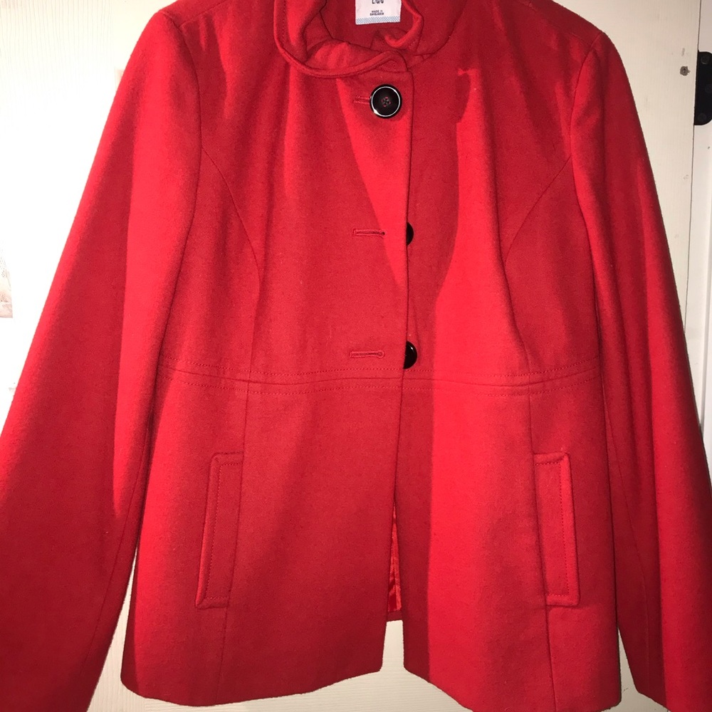 Red jacket